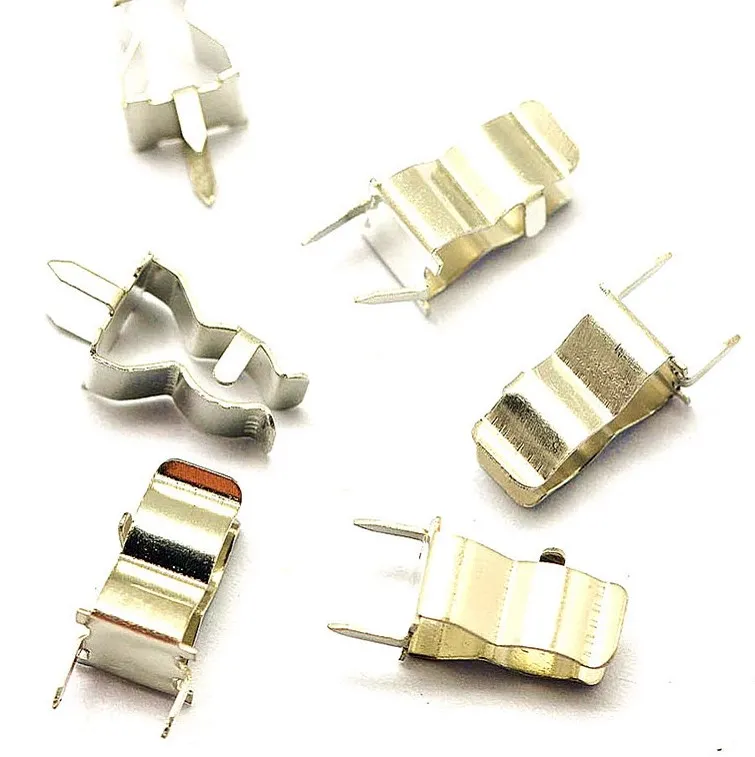 

50pcs/lot good qulality Metal fuse clip 5*20mm fuse clip/seat fuse holder 6*30mm