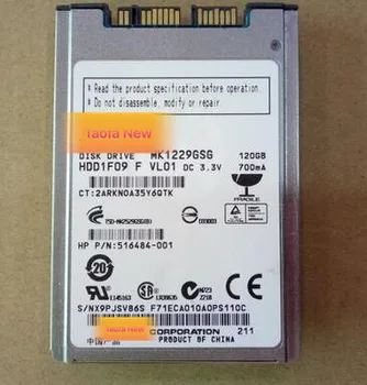 

NEW MK1229GSG 120GB 1.8" 2530P 2730P 2740P replace HS122JF mk1629gsg