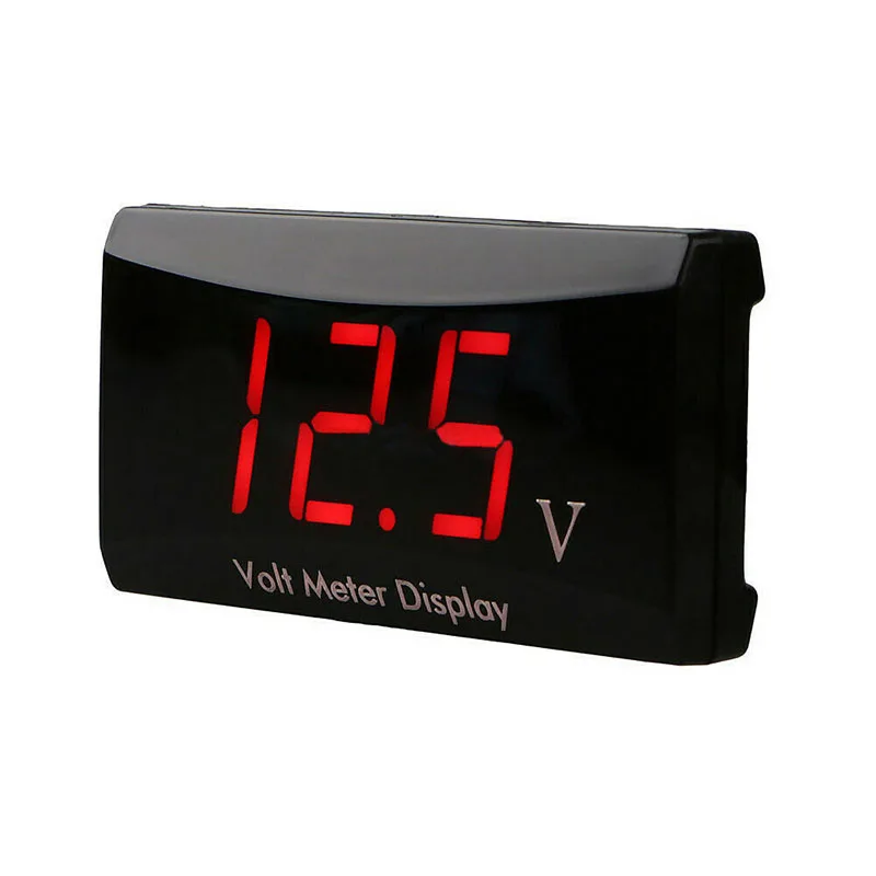 

Double-sided Tape 12V Waterproof LED Digital Display Voltmeter Car Motorcycle Voltage Panel Meter LED Digital Voltmeter Panel