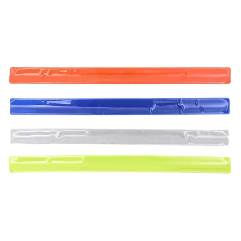 

Fluorescent Cycling Wheel Bicycle Reflector Bind Pants Leg Reflective Strap Reflective Tape Stickers Safe Multifunction Decal