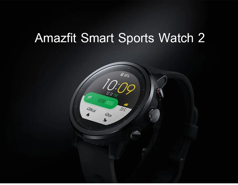 Английская версия Huami Amazfit умные часы Stratos 2 gps PPG пульсометр 5ATM водостойкие спортивные Smartwatch