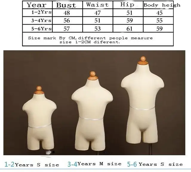 Child Mannequin, 3'8 (5 year old)