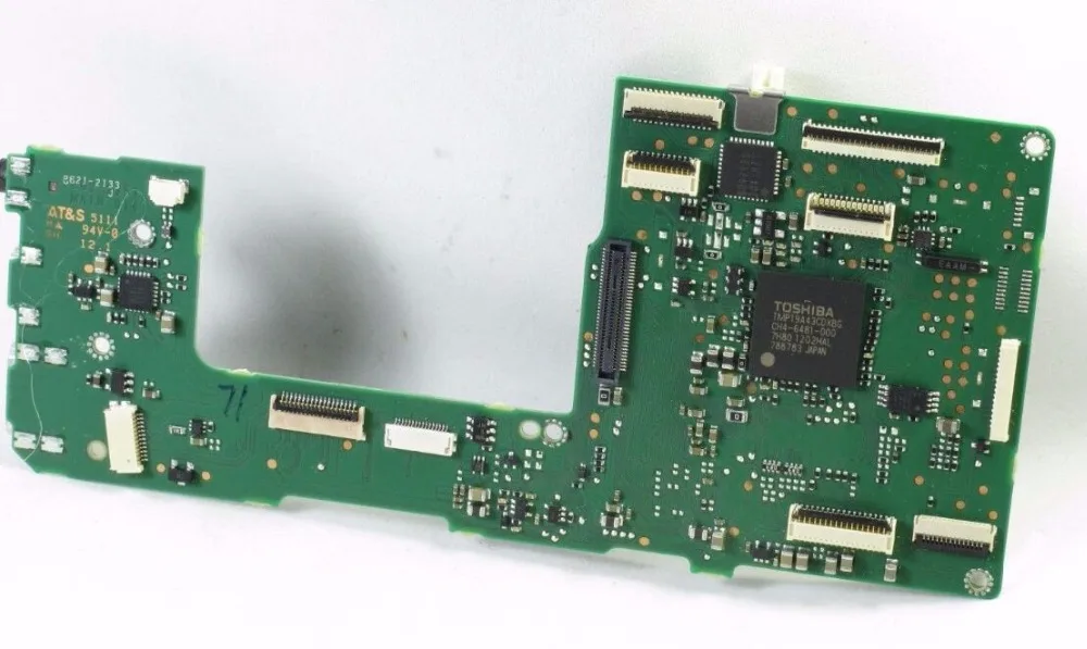 

Free Shipping MAIN BOARD PCB MCU PART REPAIR for CANON 1100D Rebel T3 X50 SECOND HAND