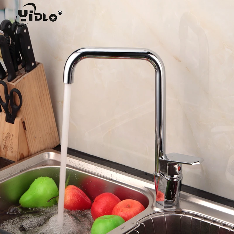 Kitchen Vessel Sink Faucet Type Seven Pipe Silvery Brass Faucets 360 Degree Swivel Spout Tube Water Tap Hot And Cold Mixer Taps Kitchen Vessel Sink Faucet Type Seven Pipe Silvery Brass Faucets 360 Degree Swivel Spout Tube Water Tap Hot And Cold Mixer Taps