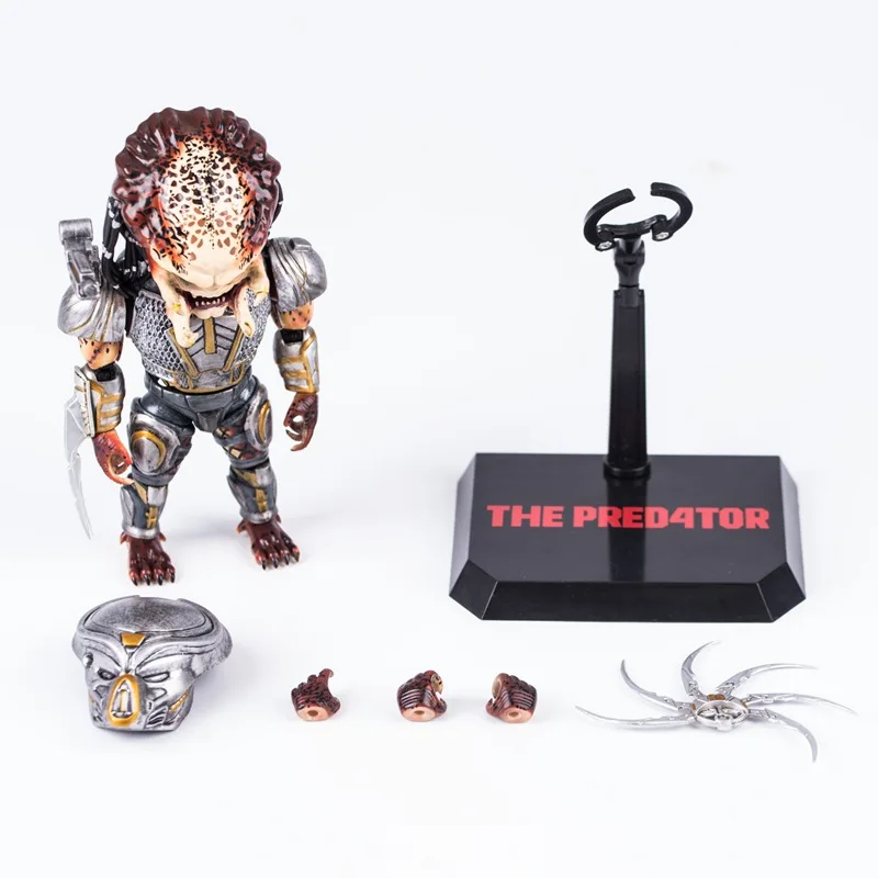 

Anime Alien vs. Predator Marauder The Predator Can Change The Face PVC Action Figure Model Giocattolo G2071