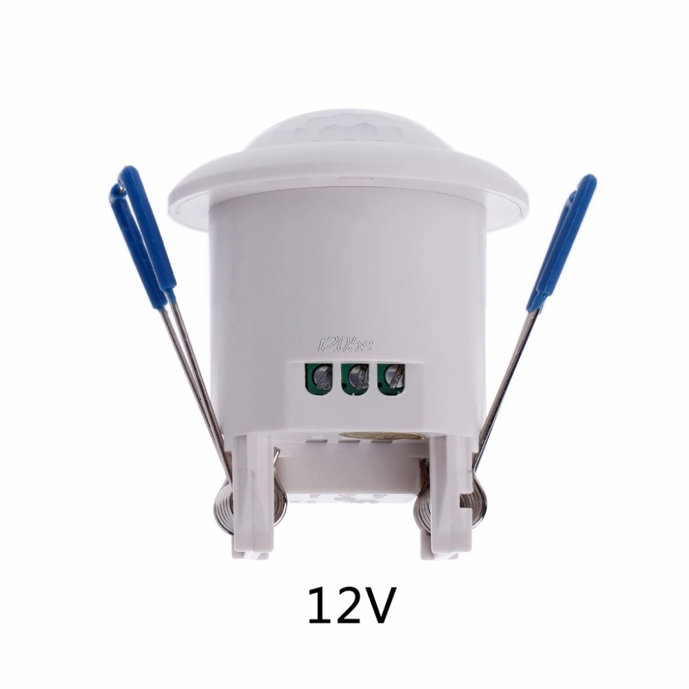 

12V 360 Degree Security PIR Infrared Motion Movement Sensor Detector Switch Ceiling Mounted Switches T12 Drop ship