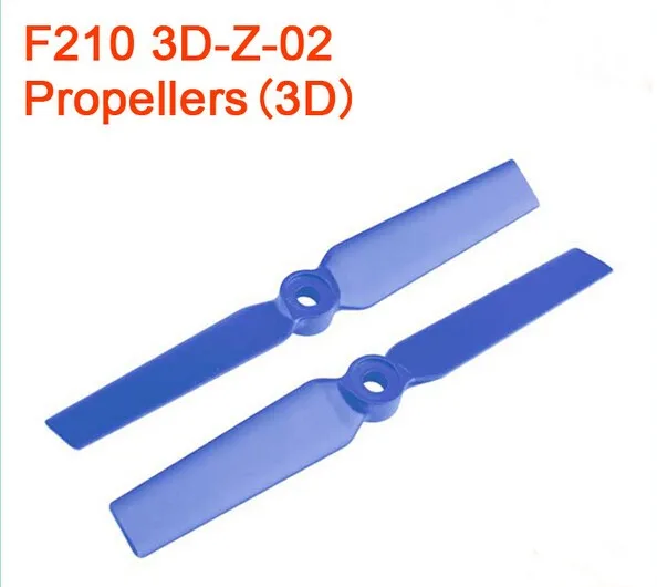 

F18857 2 Pcs Walkera F210 3D Edition Racing Drone 3D-Z-02 Propeller CW CCW props for 3D Flight Only Spare Part