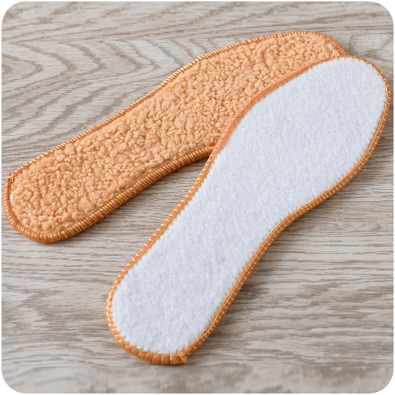 Теплые мужские и женские спортивные стельки с хлопковой подкладкой осенне