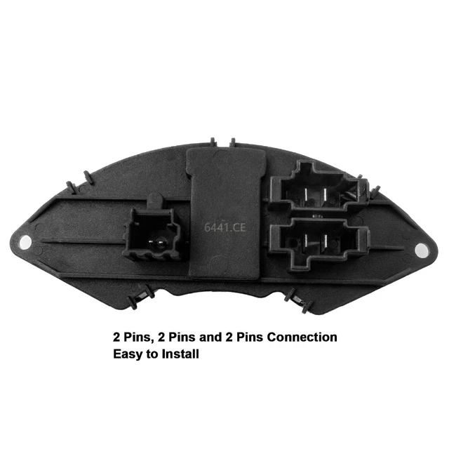 Module résistance de ventilateur Peugeot et Citroën 6441CE