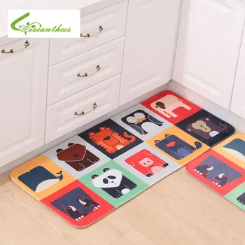 

Fashion Welcome Floor Mats Animal Zoo Cute Tiger/Lion Print Bathroom Kitchen Carpet House Doormats for Living Room Anti-Slip Rug