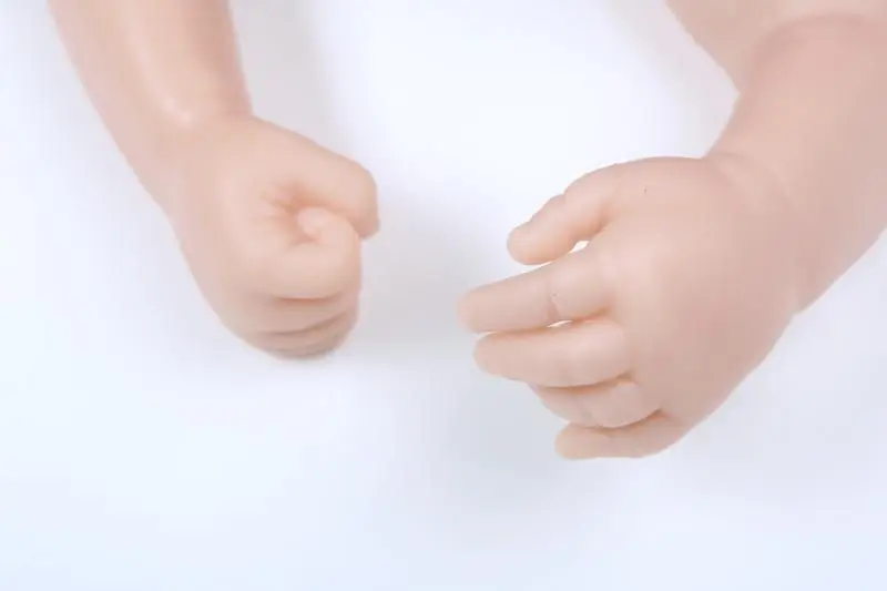 NPK мягкие виниловые аксессуары для куклы реборн 20 дюймов Bonecas Bebe Reborn Doll наборы DIY Неокрашенная пустая кукла часть детские игрушки сделай сам