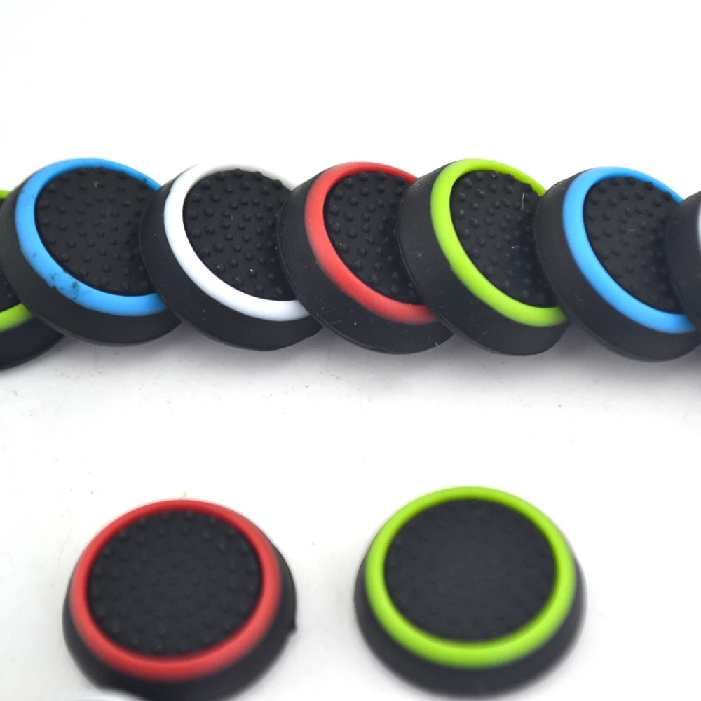 

10 pcs a lot Game Accessory Protect Cover Silicone Thumb Stick Grip Caps for PS3 /PS4 for Xbox 360 for Xbox one Game Controllers