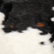 Ковер искусственный воловья имитация коврик из бычьей кожи коровья кожа принт коровья кожа искусственный коврик Украшение 100x94 см Прямая Set11