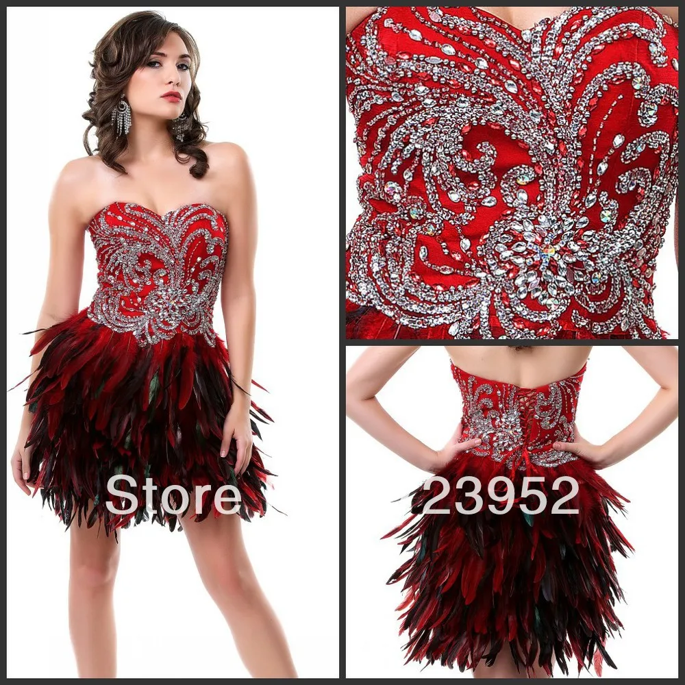 New arrival Unique Attractive Sweetheart Stinning rhinestone Beaded ...