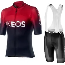 INEOS PRO TEAM 3 цвета короткий рукав Велоспорт Джерси летняя одежда для велоспорта ROPA CICLISMO+ нагрудник шорты с POWER BAND