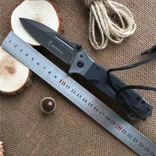 Browning Folding Knife 8CR14Mov Titanium Coating Blade G10 Handle Pocket Survival Knifes Hunting Camping Knives Outdoor Tools