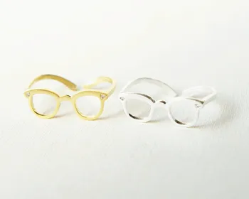 

30PCS/lot Fashion glasses frame ring Lovely ring opening style not adjustable ring for women
