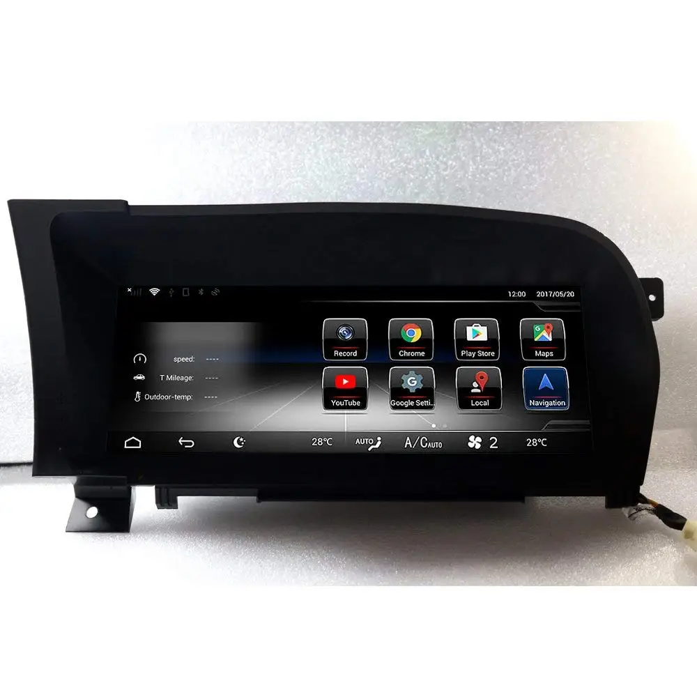 Flash Deal Mercedes W221 Android Autoradio bluetooth 4G RAM  for Ben z S Class S280 S320 S350 S400 S5 AMG 2005-2013 1