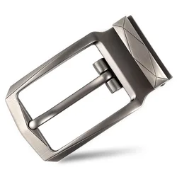 Zinc alloy pin buckle fashion casual wild belt male belt buckle Semi finished product Zinc alloy pin buckle fashion casual wild belt male belt buckle Semi finished product