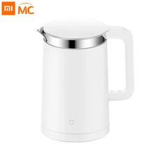 Xiao mi jia Электрический чайник термостат 1.5L Смарт постоянная температура mi APP управление бойлер воды из нержавеющей стали