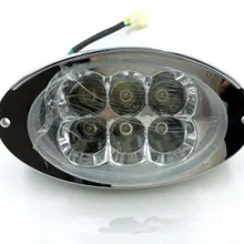 Трехколесный велосипед светодиодная фара в сборе Тип слитка Электрический квадроцикл автомобиль 12-80 коробка крышка автомобиля закрытый автомобиль