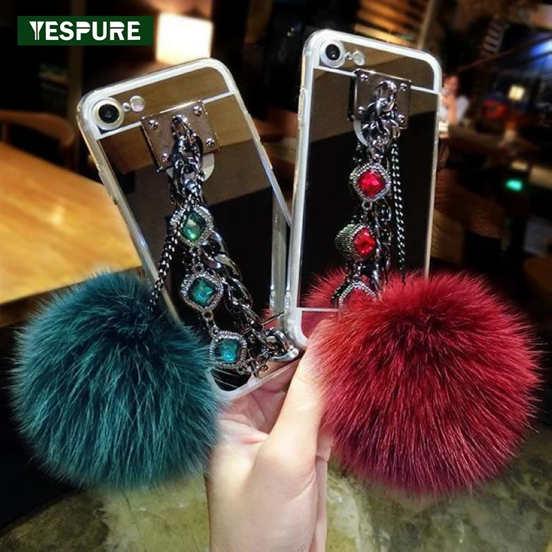 YESPURE 5.5inch Mirror Handphone Accessory for Iphone 7plus Case Steal