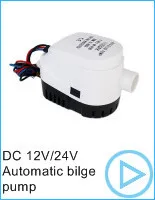 1100GPH AC/DC 12 V/24 V Трюмные насосы водяной насос для лодки/каяк, руководство по эксплуатации на английском языке, Электрический погружной насос подкачки, 1100 GPH бомба, в возрасте от 12 до 24 вольт