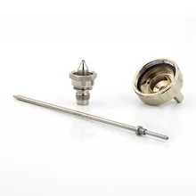 Распылитель для W-101 пистолет-распылитель Ручная Мельница Для 0,8/1,0/1,3/1,5/1,8 мм пистолет тяжести комплект насадок(Насадка+ игла с модным крючком+ колпачок сопла