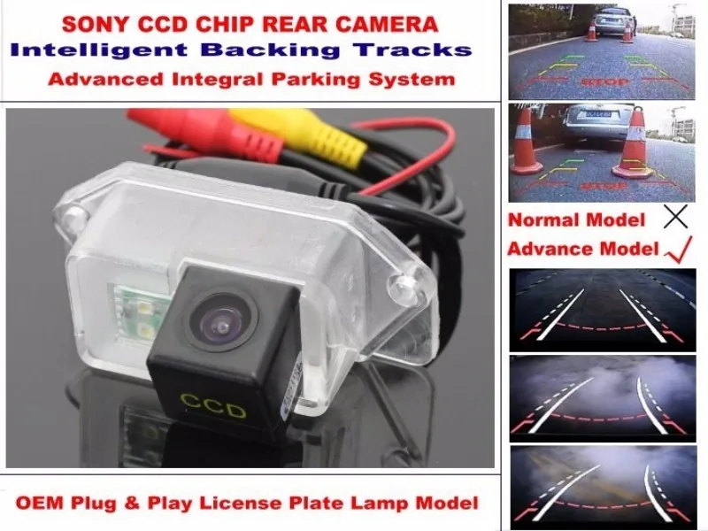 For Mitsubishi EX  Evolution X 2007~2015 Intelligent Car Parking Camera  with Tracks Module Rear Camera CCD Night Vision (3)