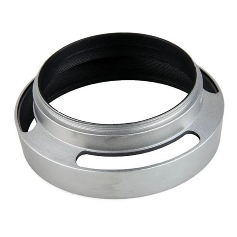 leica lens hood silver 3
