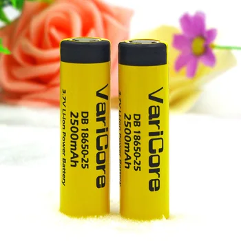 

2PCS VairCore DB-18650-25 18650 3.7V 2500mAh IMR18650 charged high-capacity battery maximum 20A pulse 35A descargaE4