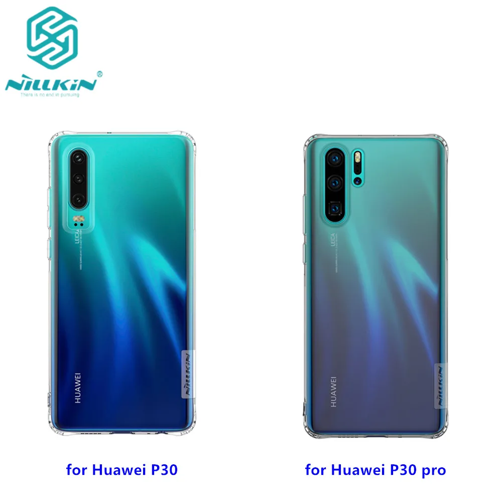 Оригинальный чехол NILLKIN для Huawei P30 прозрачный мягкий ТПУ чехол-накладка Pro сумка