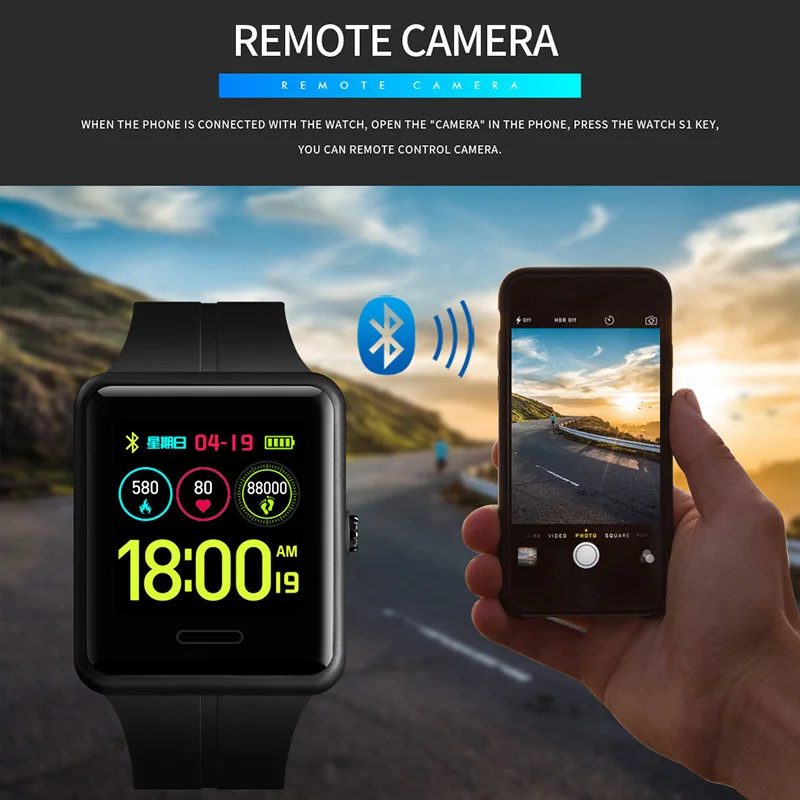 Смарт часы SKMEI мужские спортивные с поддержкой Bluetooth и шагомером|Цифровые часы| |