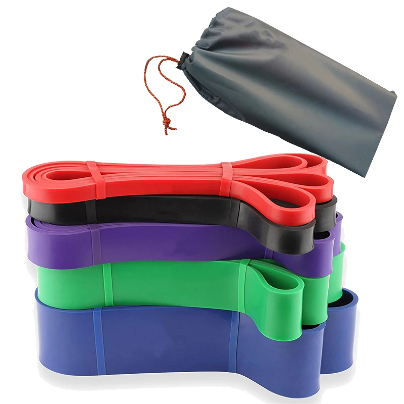 

5pcs/Set Pull Up Resistance Bands Natural Latex Bands Fitness Resistance Rubber Bands Hanging Training Strap