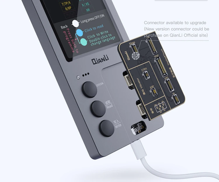 QianLi ICopy ЖК-дисплей сенсорный Вибрационный двигатель программист трансферный тестер инструмент ЖК для Iphone сенсорный вибрирующий двигатель Baseband