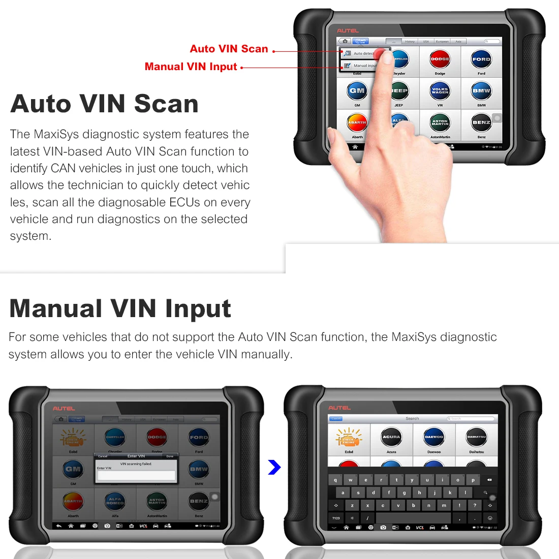 Autel High End MaxiSys Pro MS908 OBD2 сканер автомобильный диагностический инструмент