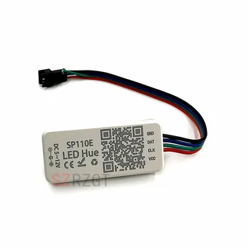 

SP110E Bluetooth Pixel light Controller by smart phone APP For WS2812B SK6812 LPD8806 DMX512 1903 RGB/RGBW DC5-12V