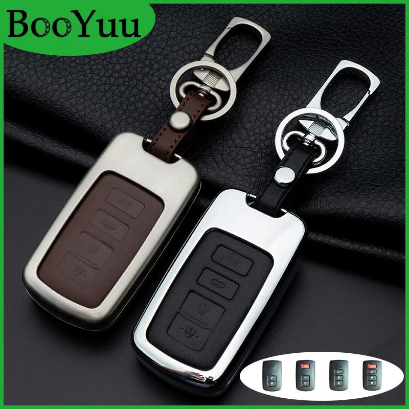 

BooYuu Remote key Car key Shell key Cover key case key bag For Toyota Camry LAND CRUISER Prado 2016 2button 3 button 4 button
