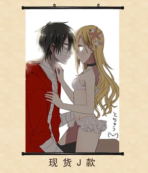 

Japanese Anime Games Angels of Death characters sexy girl Rachel Gardner Home Decor Wall Scroll Poster Decorative Picture