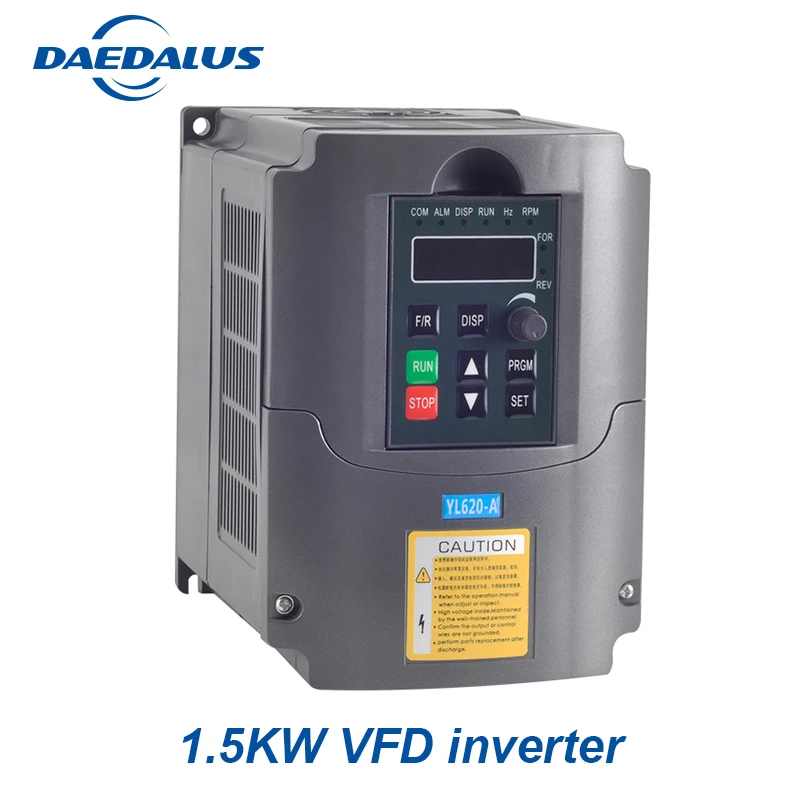 

speed control 110V/220V 1.5KW VFD inverter Variable Frequency Drive inversor Output 3HP inverter for motor spindle cnc