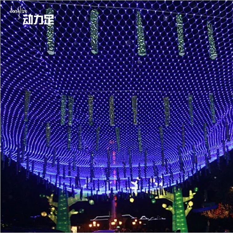 6x4m Led Net Lights Fishing Net Lamp Led Fishnet Lamp String