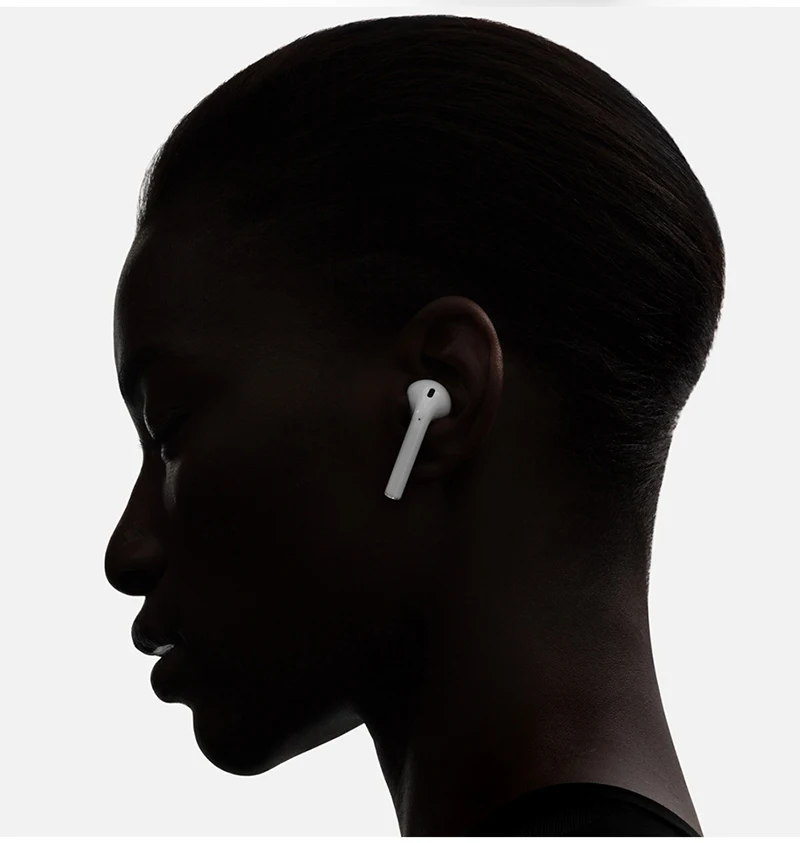 Apple Airpods 1st беспроводные Bluetooth наушники более глубокие басовые тона подключение Siri с чехол для зарядки для iPhone iPad Mac Apple Watch