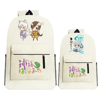 

Kamisama Love Kiss Women Backpack Kawaii Mochila Feminina Canvas School Bags Kawaii Travel Bagpack Cute Bookbag rucksack