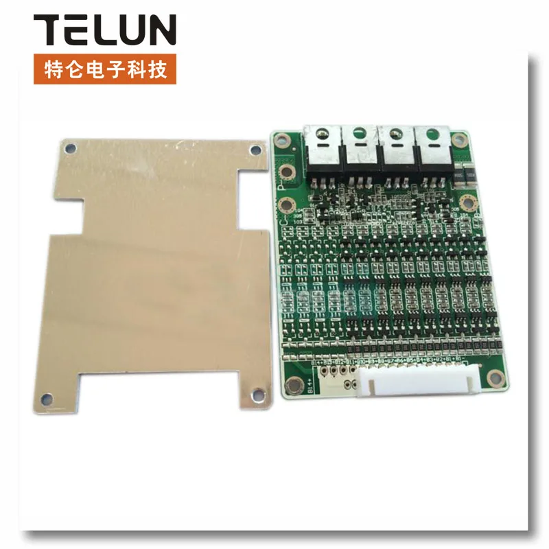 

1pcs 10S 10 series 3.7V * 10 = 37V (36V) 30A current electric cars lithium battery protection board with Equalizer function