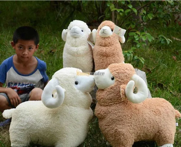 Fancytrader 35'' 90cm Lovely Giant Stuffed Soft Plush Sheep Goat, 2 Colors, Free Shipping FT50529 (13)