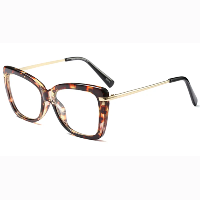 QIFENG, оптическая оправа для очков, женские компьютерные очки по рецепту, оправа для очков, женские прозрачные линзы, QF112 - Цвет оправы: QF112-C2
