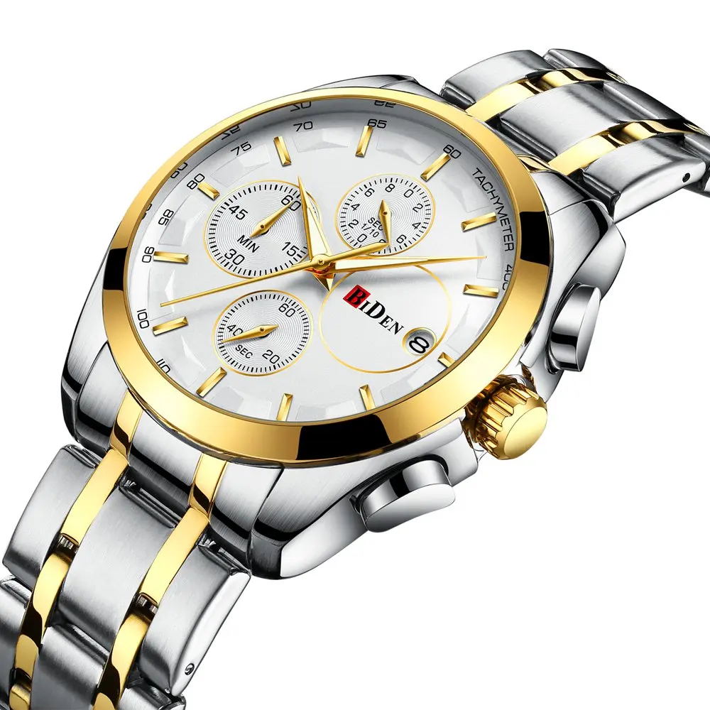 

2018 New Watches Men Luxury Brand Chronograph Men Sports Watches Waterproof Full Steel Quartz Men's Watch Relogio Masculino Hour