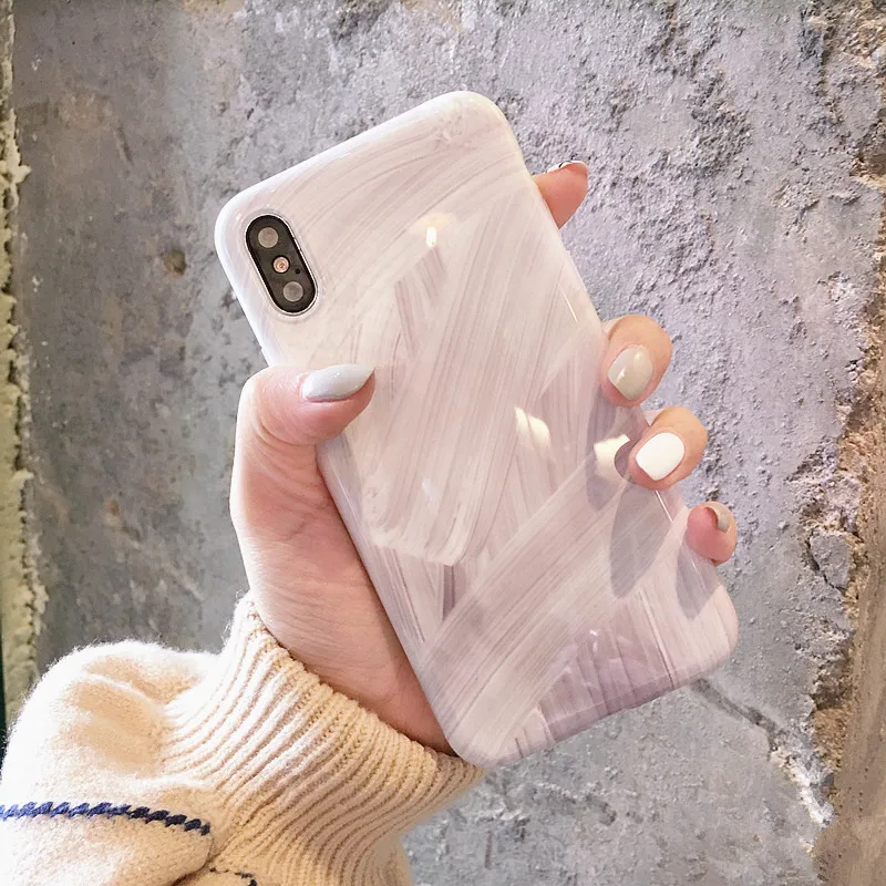 

Retro Leaves Leaf Phone Case For iphone X 6 6S 7 8 Plus Back Cover Fashion Soft TPU silicon Matte Cases Green Plants Leaves Capa