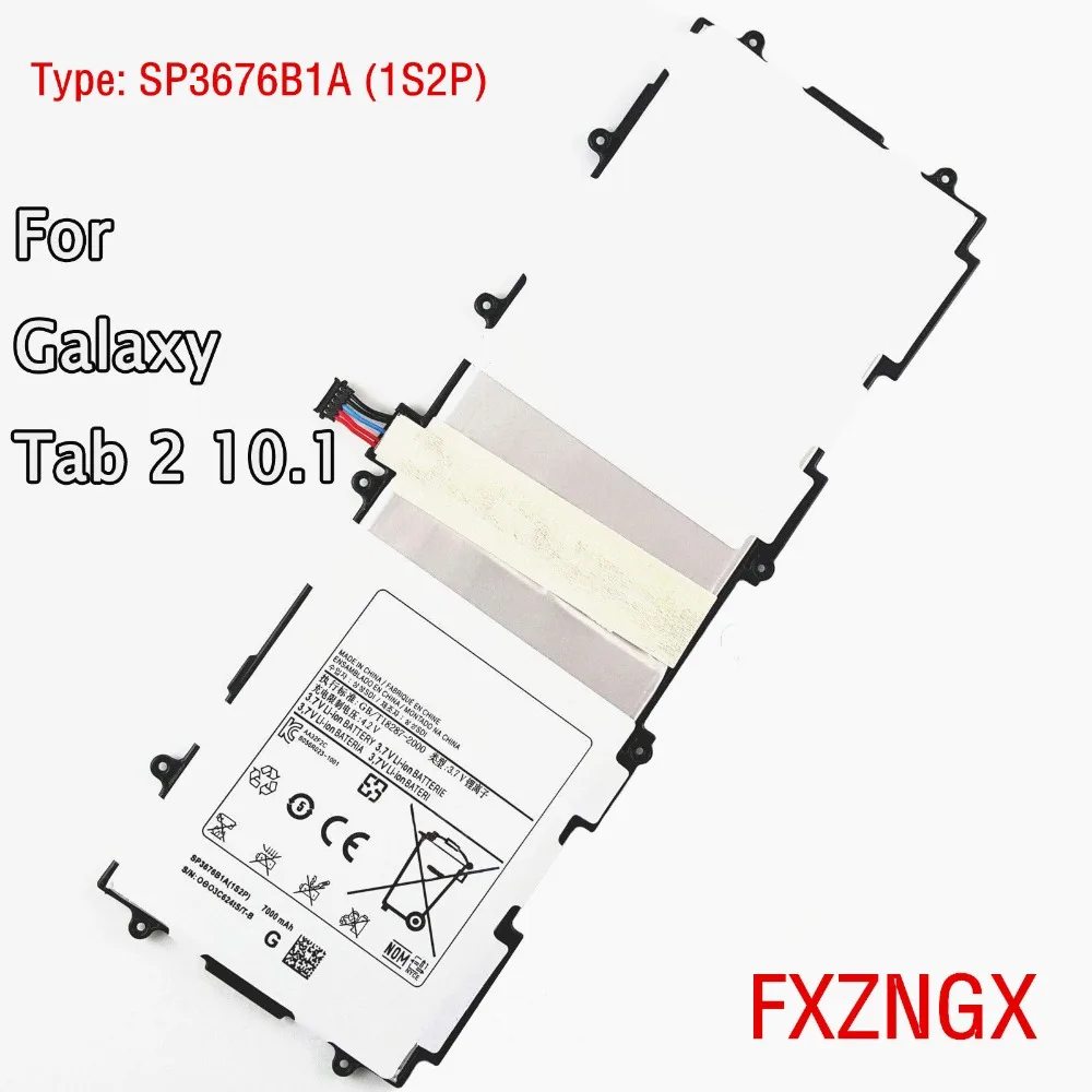 

7000mAh Original SP3676B1A Tablet Battery For Samsung Galaxy Note 10.1 GT-N8000 N8005 GT-N8010 N8013 N8020 P7500 GT-P7510 P5100