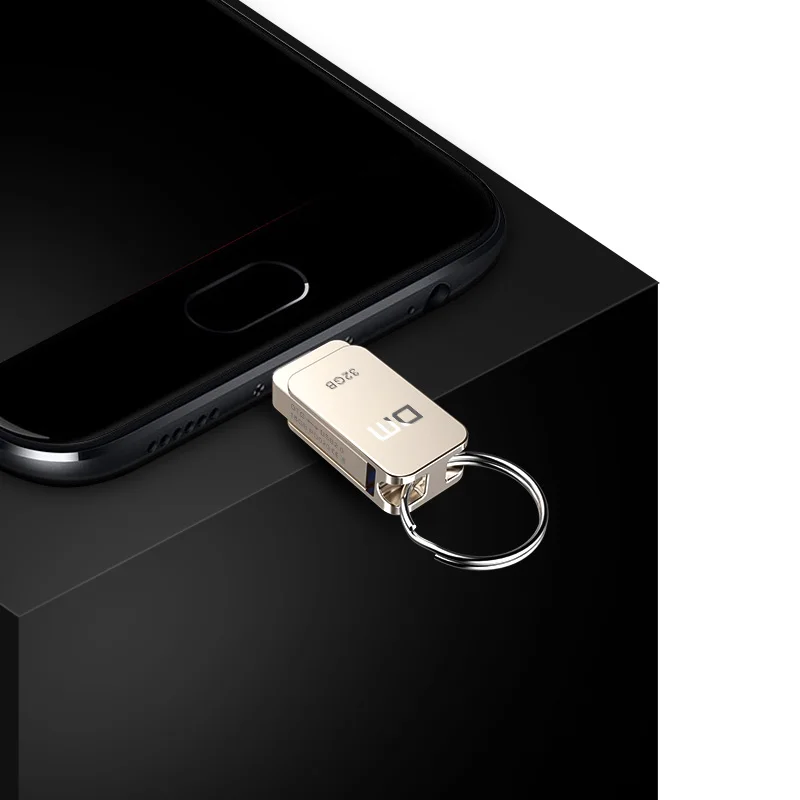 Бесплатная доставка DM PD020 8GB 16GB 32GB USB2.0 с двойным разъемом для OTG смартфона и